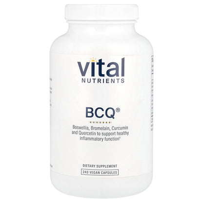 Vital Nutrients, BCQ®, 240 Vegan Capsules