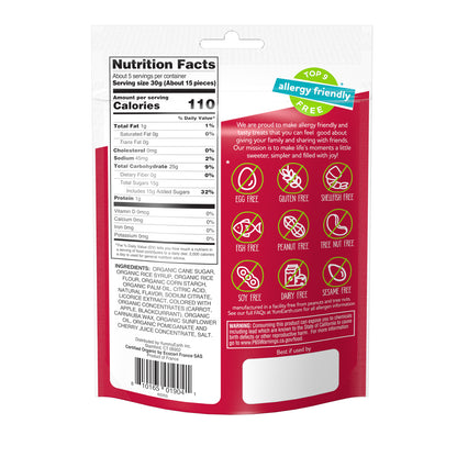 YumEarth, Gluten Free Licorice, Pomegranate, 5 oz (142 g)