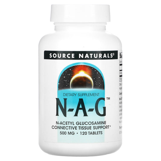 Source Naturals, N-A-G™, 500 mg, 120 Tablets