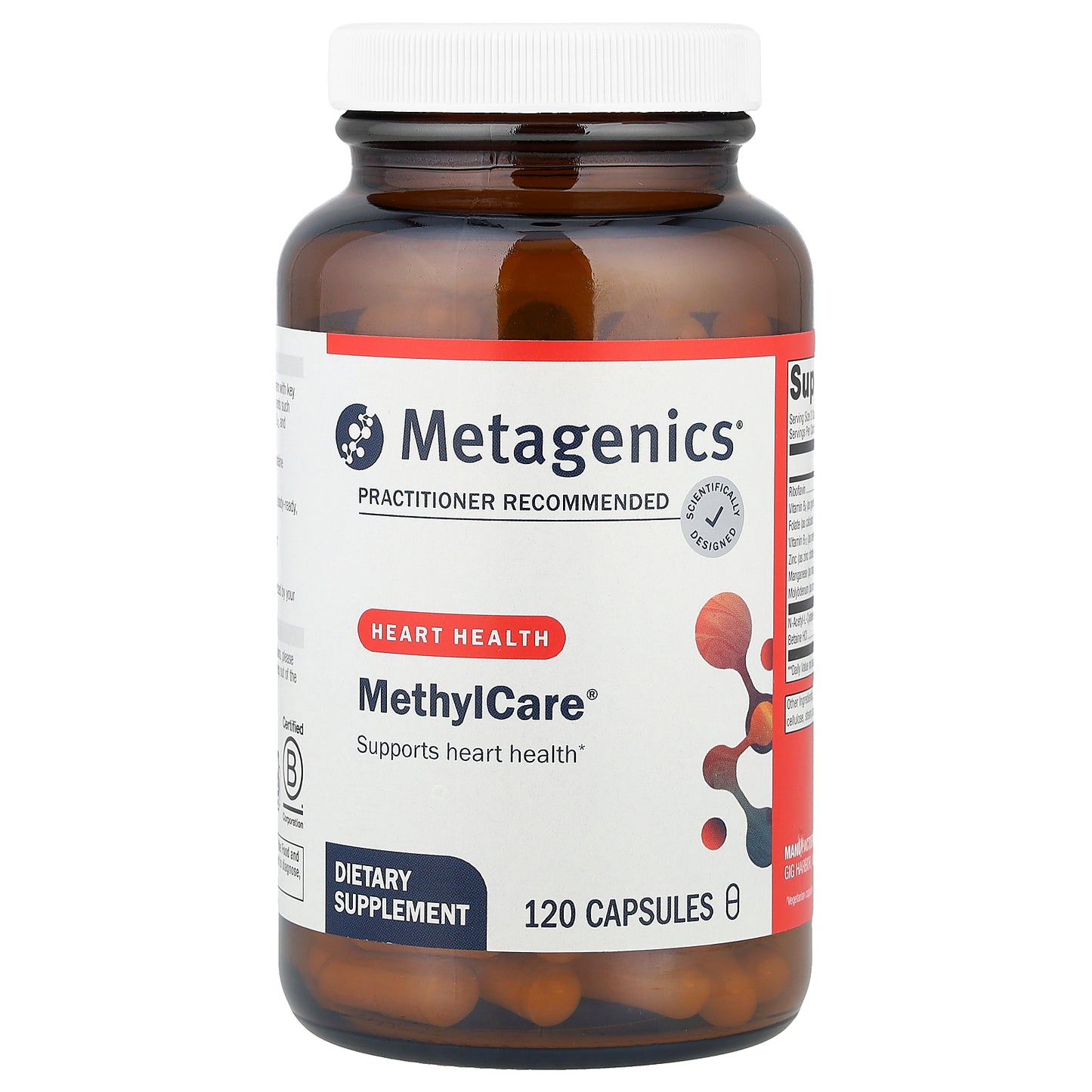 Metagenics, MethylCare®, Heart Health, 120 Capsules