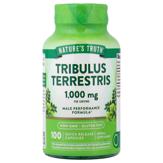 Nature's Truth, Tribulus Terrestris, 100 Quick Release Capsules (500 mg per Capsule)