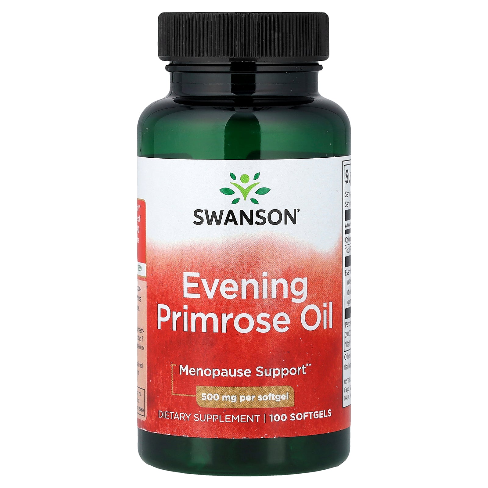 Swanson, Evening Primrose Oil, 500 mg , 100 Softgels