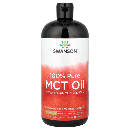 Swanson, 100% Pure MCT Oil, 32 fl oz (946 ml)