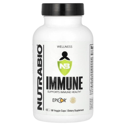 NutraBio, Immune, 90 Veggie Caps