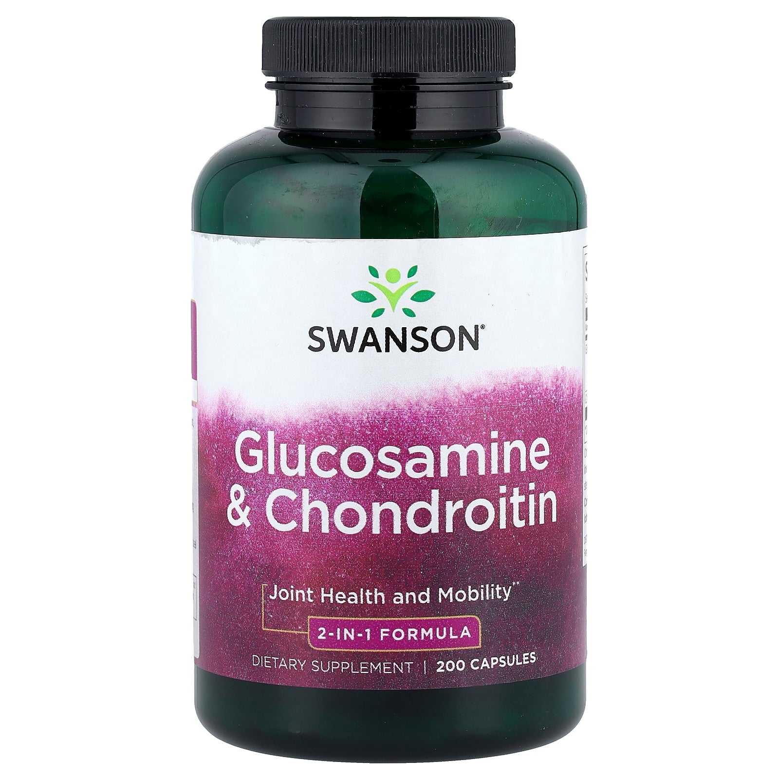 Swanson, Glucosamine & Chondroitin, 200 Capsules