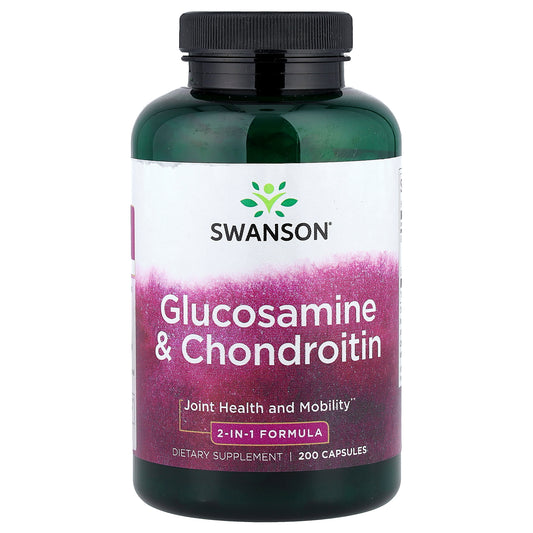 Swanson, Glucosamine & Chondroitin, 200 Capsules