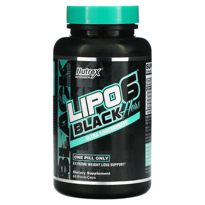 Nutrex Research, LIPO 6 Hers, Ultra Concentrate, 60 Liqui-Caps