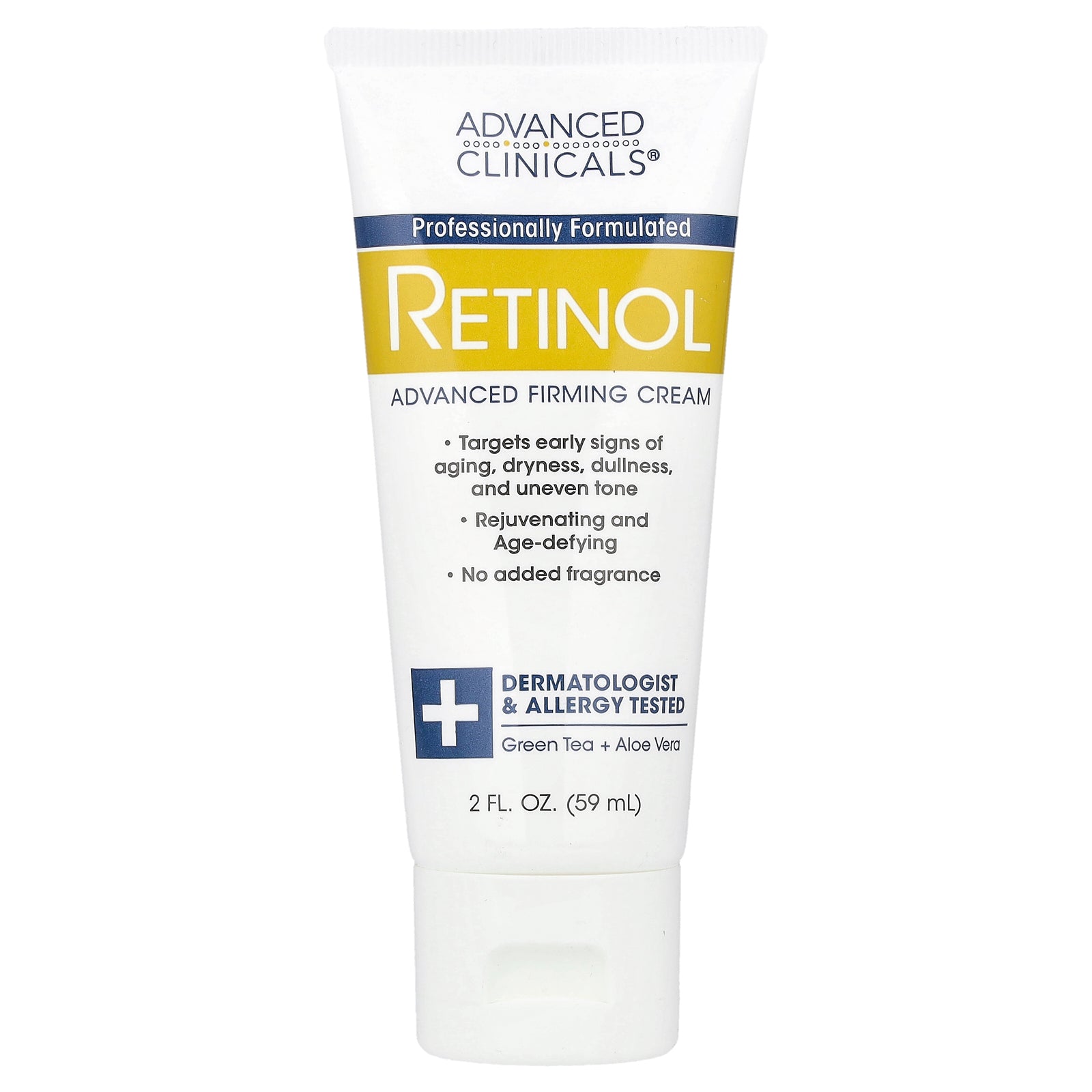 Advanced Clinicals, Retinol, Advanced Firming Cream, 2 fl oz (59 ml)