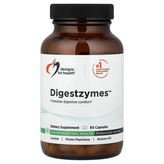 Designs For Health, Digestzymes™, 90 Capsules