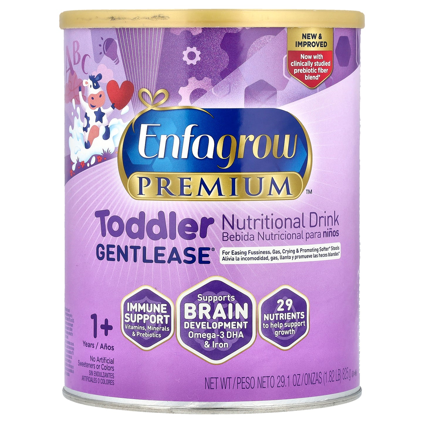 Enfamil, Enfagrow Premium™, Toddler Gentlease® Nutritional Drink, 1+ Years, 29.1 oz (825 g)