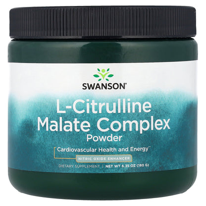 Swanson, L-Citrulline Malate Complex Powder, 6.35 oz (180 g)