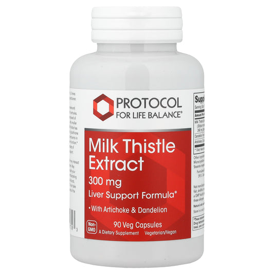 Protocol for Life Balance, Milk Thistle Extract, 90 Veg Capsules