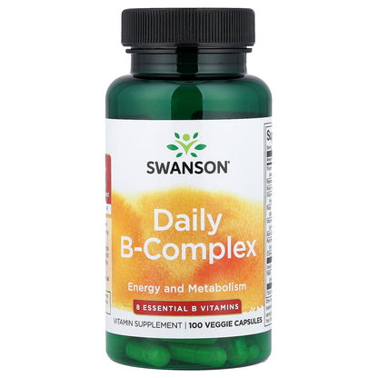 Swanson, Daily B-Complex, 100 Veggie Capsules