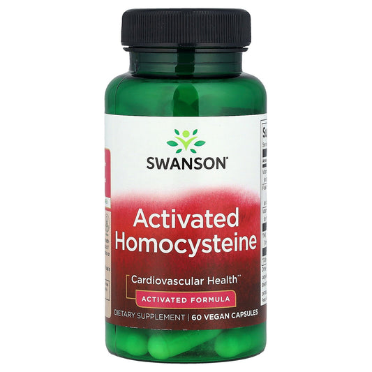 Swanson, Activated Homocysteine, 60 Vegan Capsules