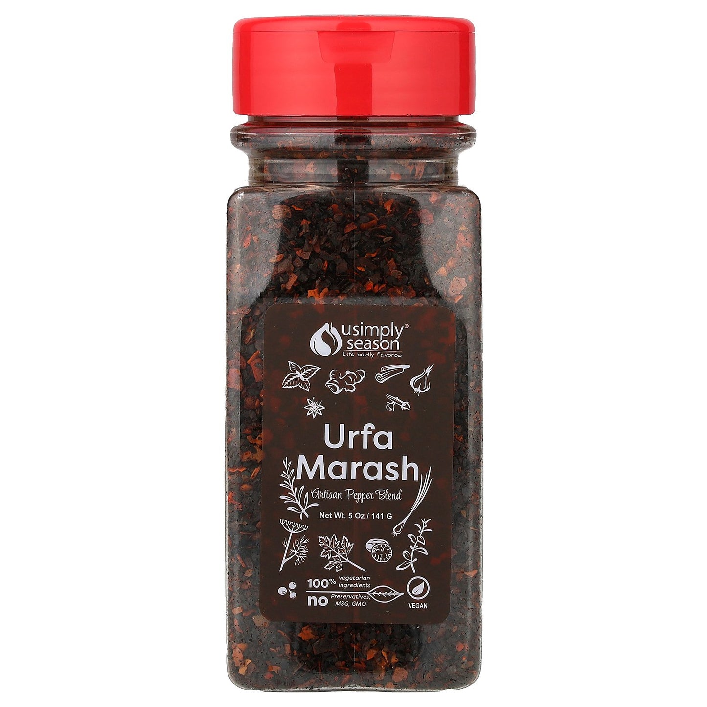 USimplySeason, Artisan Pepper Blend, Urfa Marash, 5 oz (141 g)