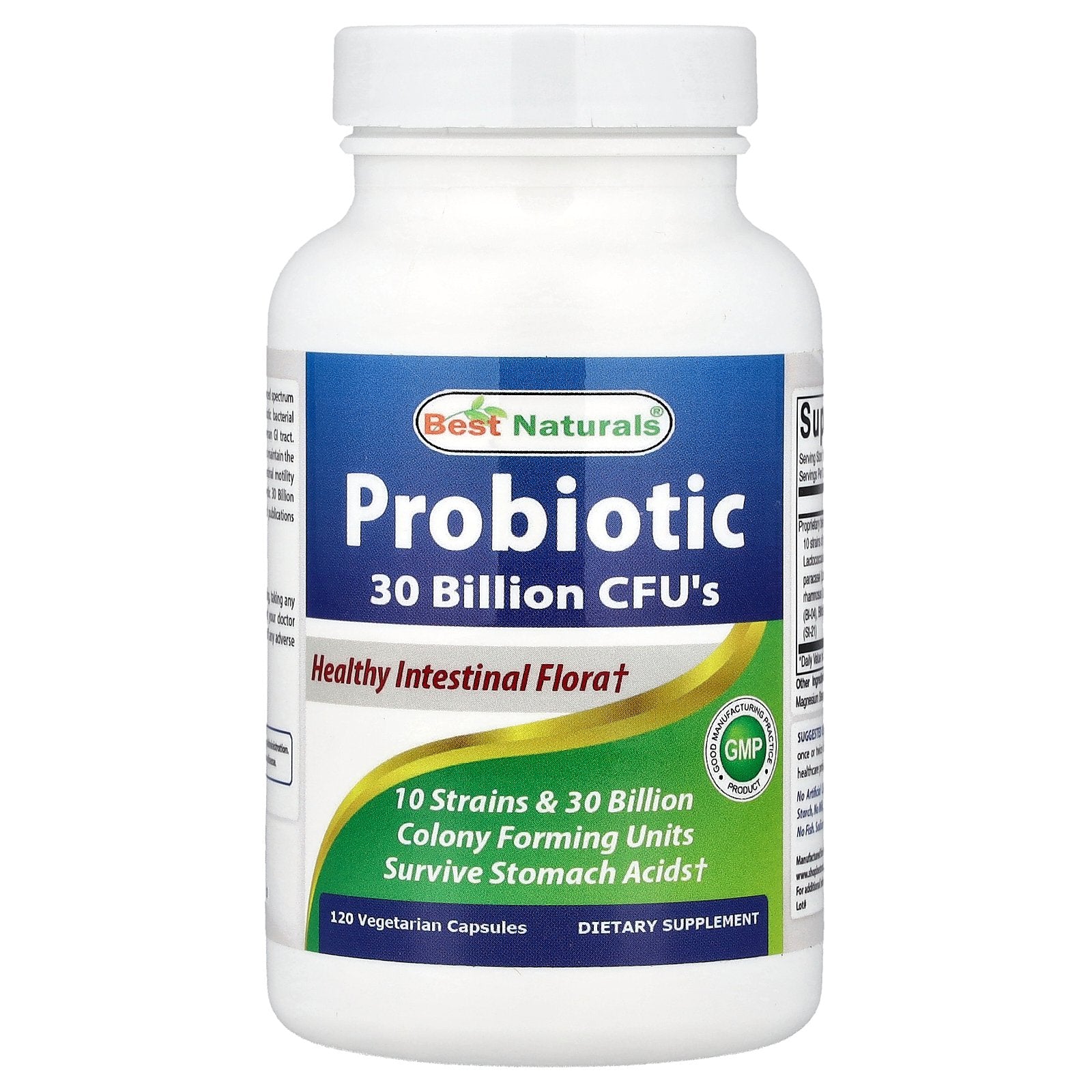 Best Naturals, Probiotic, 120 Vegetarian Capsules