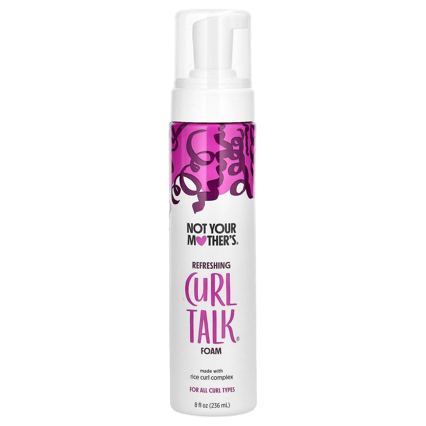 Not Your Mother's, Curl Talk, Refreshing Foam, 8 fl oz (236 ml)