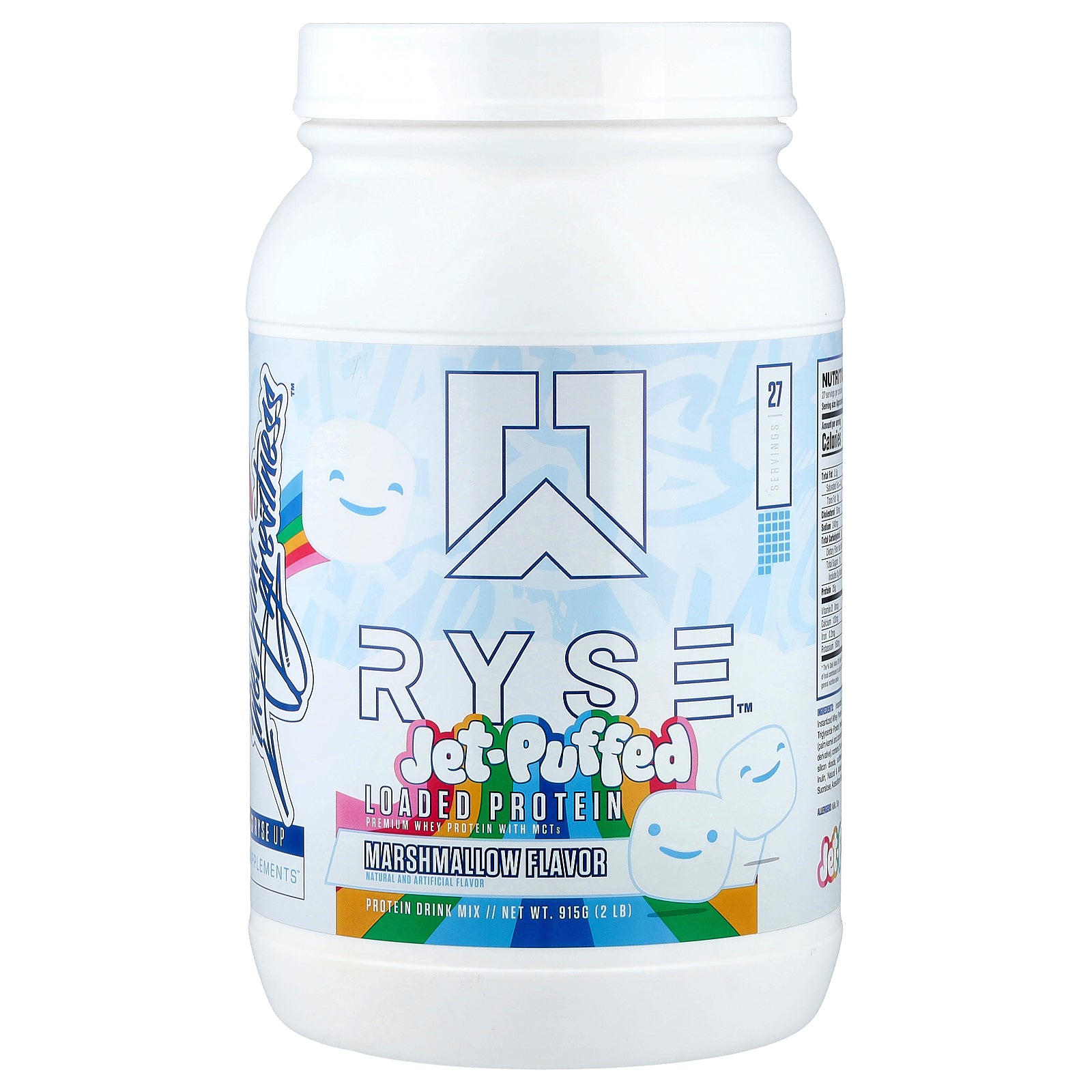 RYSE, Jet-Puffed, Loaded Protein, Marshmallow, 2 lb (915 g)
