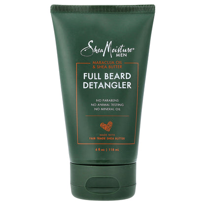 SheaMoisture, Men, Full Beard Detangler, Maracuja Oil & Shea Butter, 4 fl oz (118 ml)