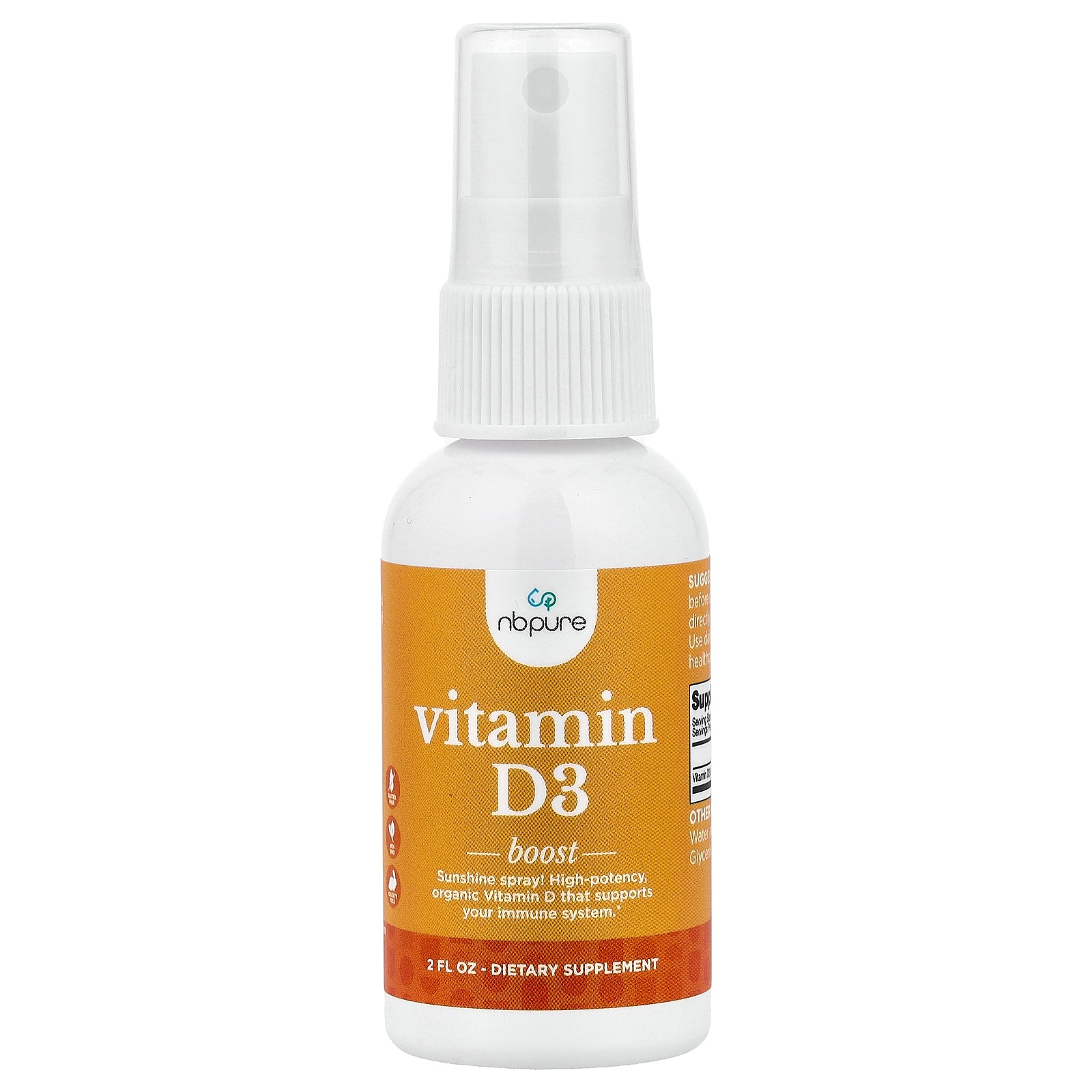 NB Pure, Vitamin D3 Spray, 2 fl oz
