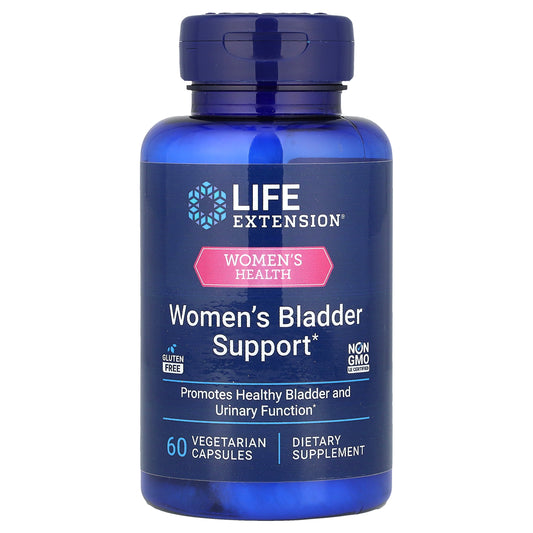 Life Extension, Women's Health, Women's Bladder Support, 60 Vegetarian Capsules