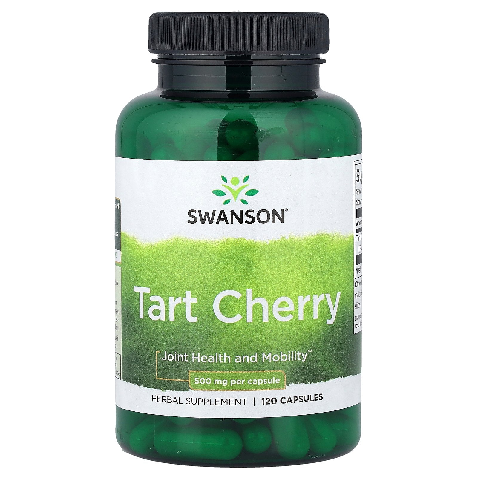 Swanson, Tart Cherry, 500 mg, 120 Capsules