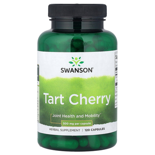 Swanson, Tart Cherry, 500 mg, 120 Capsules