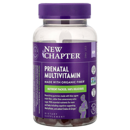 New Chapter, Prenatal Multivitamin, Berry Citrus, 90 Flavored Gummies