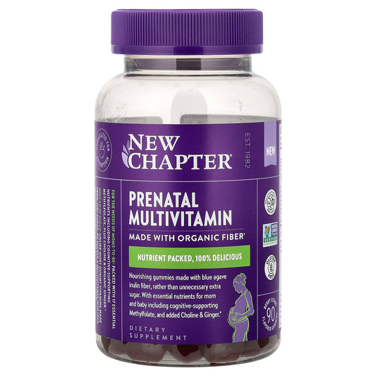 New Chapter, Prenatal Multivitamin, Berry Citrus, 90 Flavored Gummies