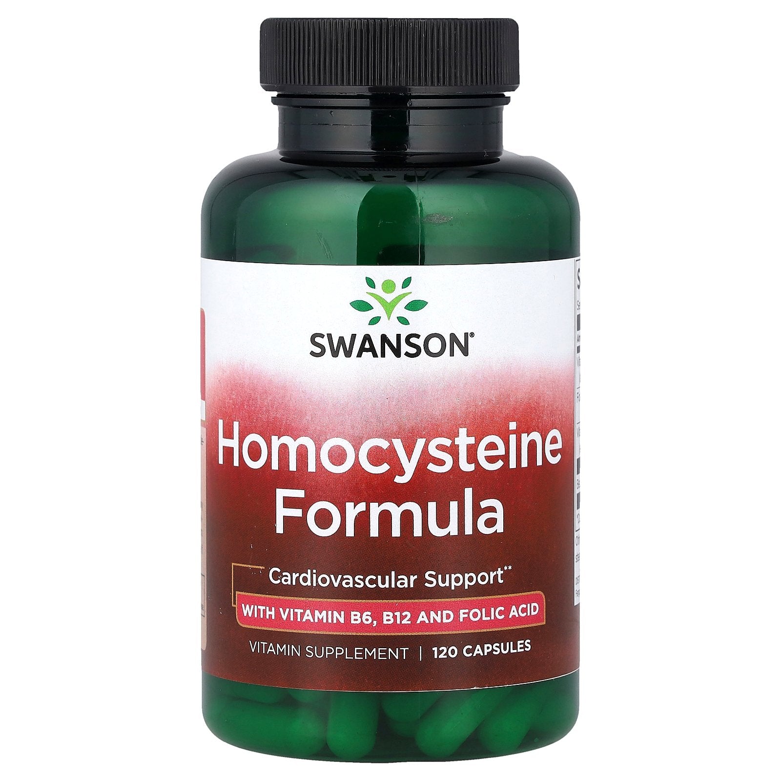 Swanson, Homocysteine Formula, 120 Capsules