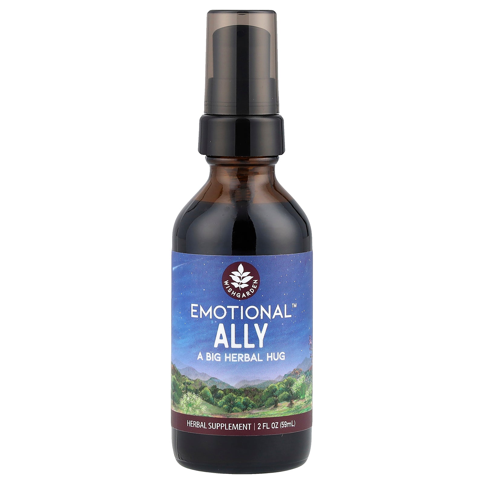 WishGarden Herbs, Emotional™ Ally, 2 fl oz (59 ml)