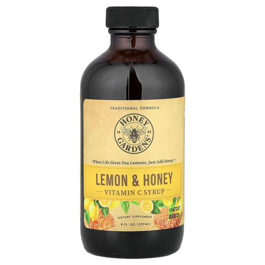 Zand, Vitamin C Syrup, Lemon & Honey, 8 fl oz (237 ml)