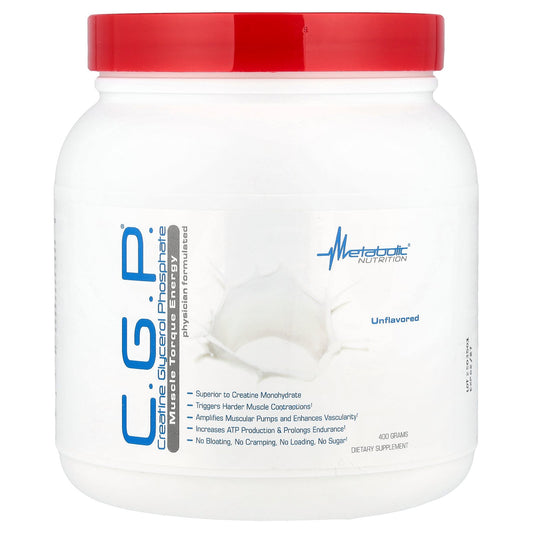 Metabolic Nutrition, C.G.P.®, Unflavored, 400 g