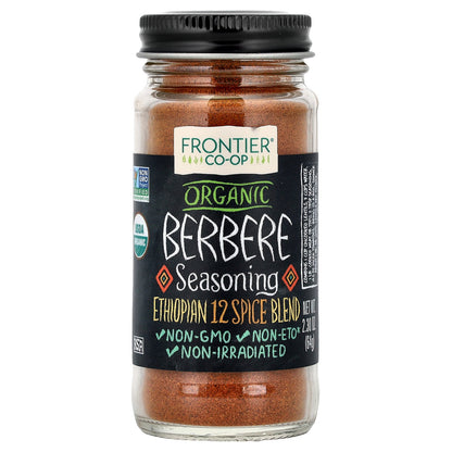Frontier Co-op, Organic Berbere Seasoning, 2.3 oz (64 g)