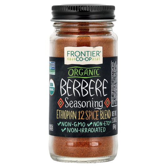 Frontier Co-op, Organic Berbere Seasoning, 2.3 oz (64 g)