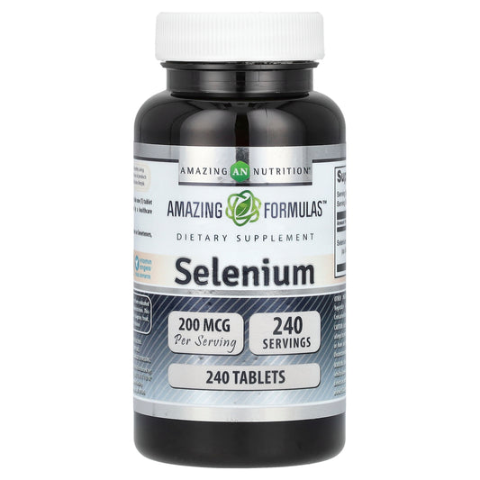 Amazing Nutrition, Selenium, 200 mcg, 240 Tablets