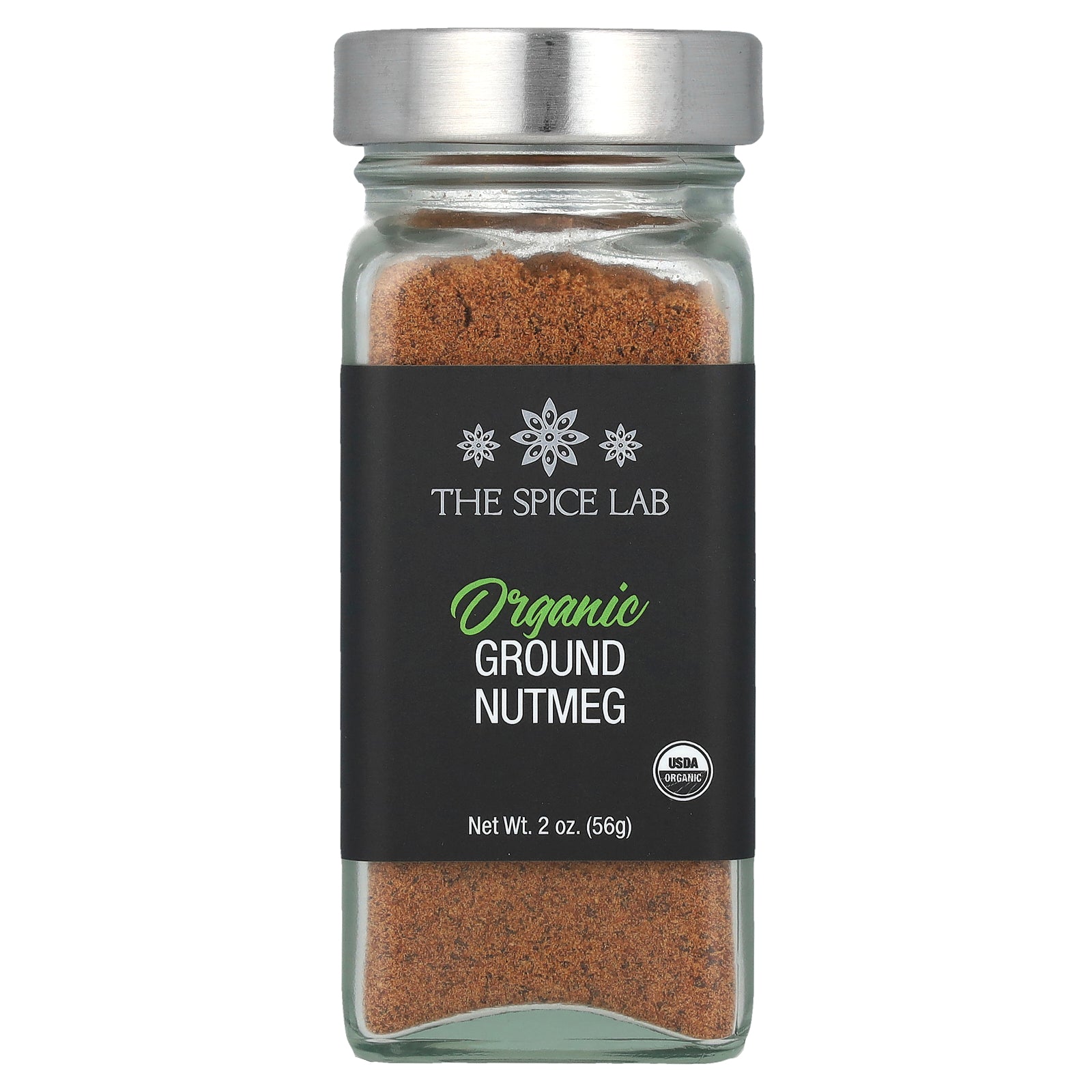 The Spice Lab, Organic Ground Nutmeg, 2 oz (56 g)