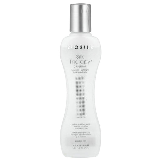 Biosilk, Silk Therapy®, Original Leave-In Treatment, For Hair & Body , 5.64 fl oz (167 ml)