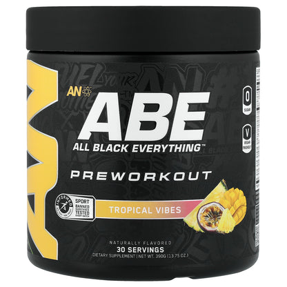 ABE, Pre-Workout, Tropical Vibes, 13.75 oz (390 g)