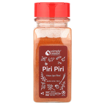 USimplySeason, Artisan Spice Blend, Piri Piri, 4.8 oz (136 g)
