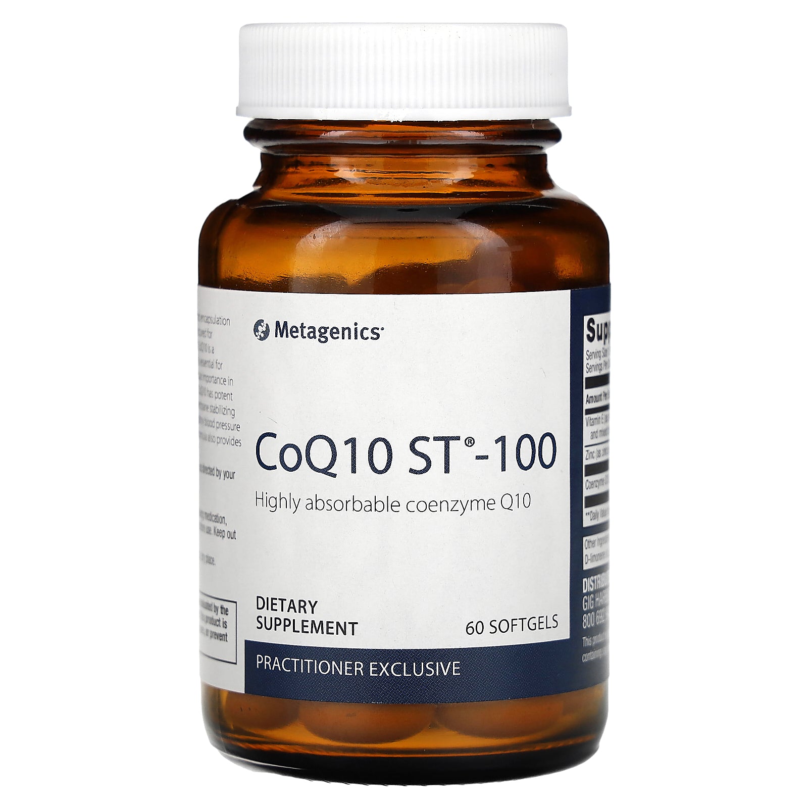 Metagenics, CoQ10 ST-100, 60 Softgels