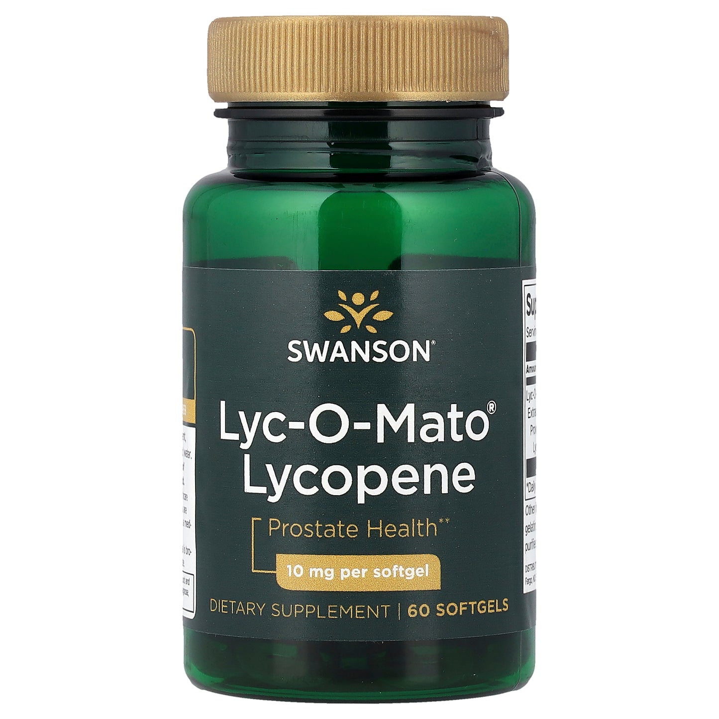 Swanson, Lyc-O-Mato® Lycopene, 10 mg, 60 Softgels