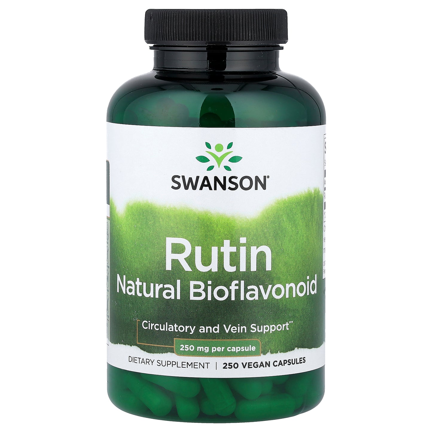 Swanson, Rutin, Natural Bioflavonoid, 250 mg, 250 Vegan Capsules