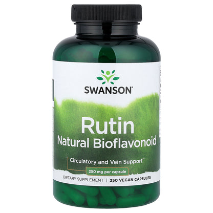 Swanson, Rutin, Natural Bioflavonoid, 250 mg, 250 Vegan Capsules