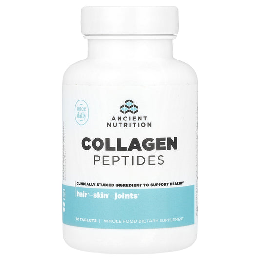 Ancient Nutrition, Collagen Peptides, 30 Tablets