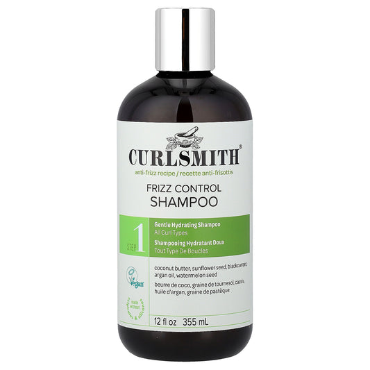 Curlsmith, Frizz Control Shampoo, All Curl Types, 12 fl oz (355 ml)