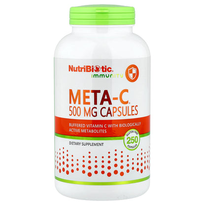 NutriBiotic, Immunity, Meta-C®, 250 Capsules