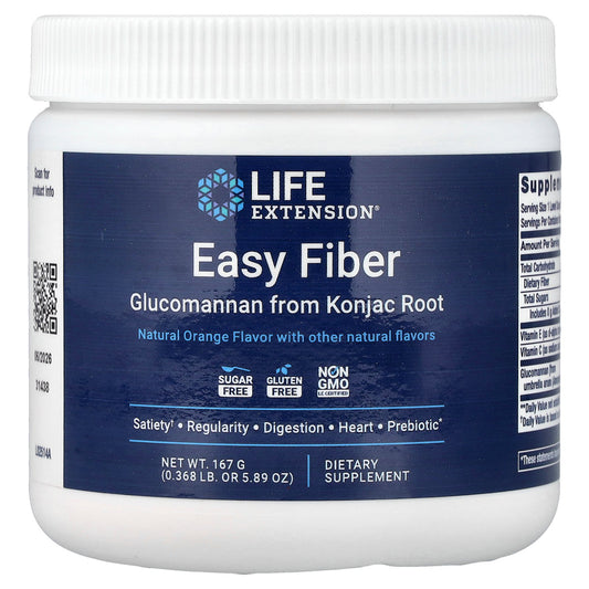 Life Extension, Easy Fiber, Natural Orange, 5.89 oz (167 g)