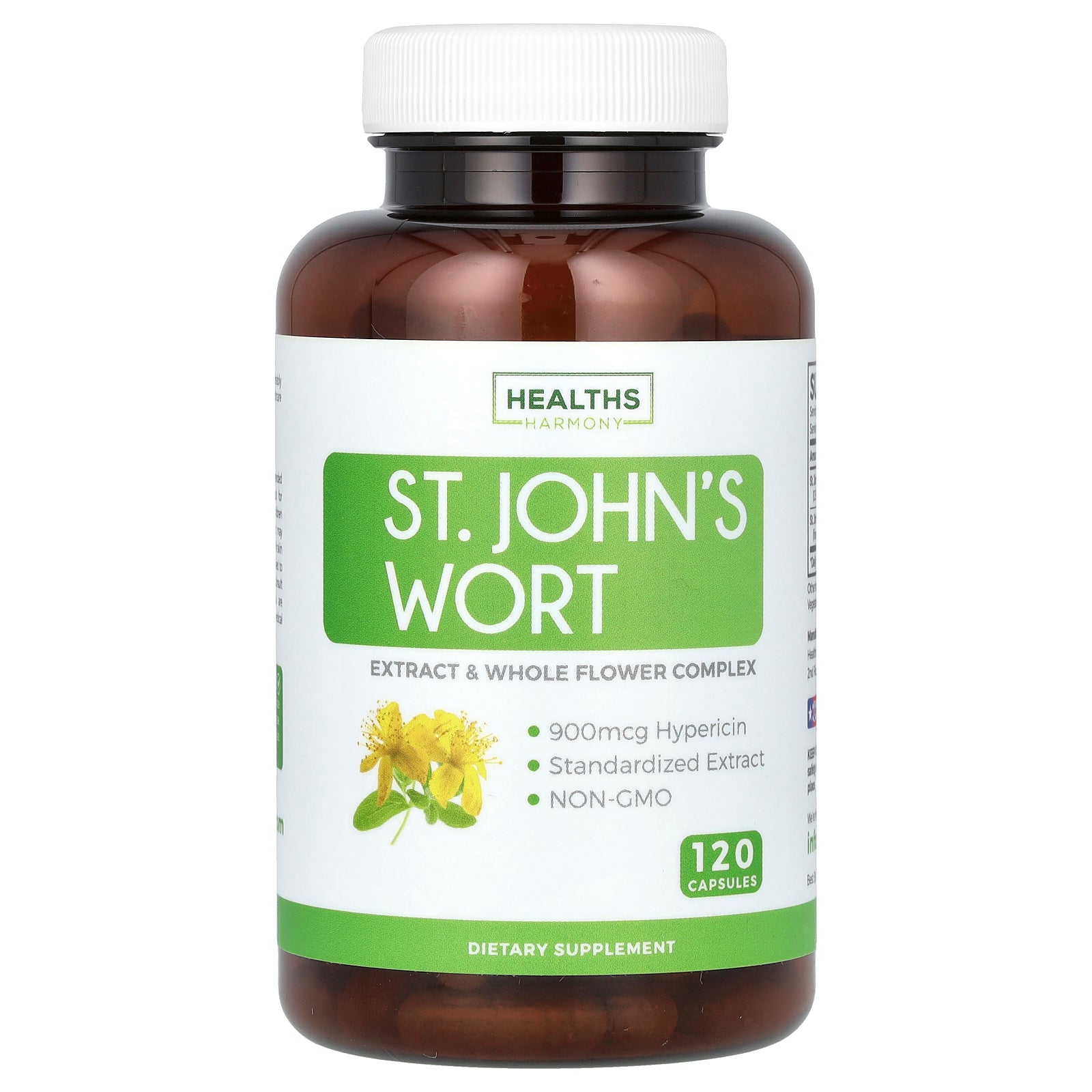 Healths Harmony, St. John's Wort, 120 Capsules