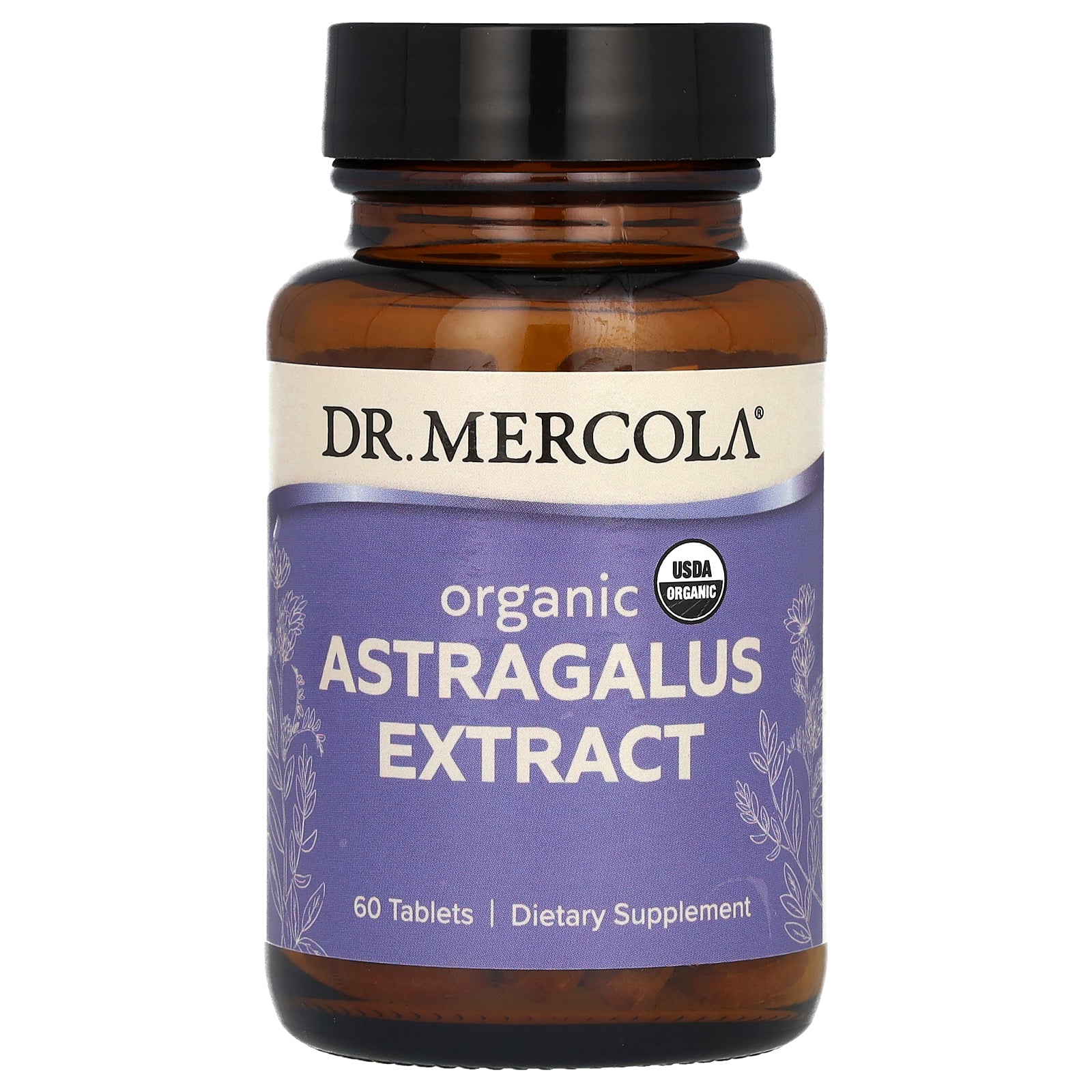 Dr. Mercola, Organic Astragalus Extract, 60 Tablets